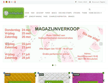 Tablet Screenshot of hobbytheek.com